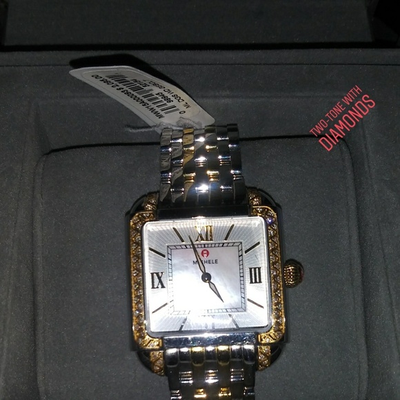 Michele Accessories - Michele Watch With Box Brand New With All The Links